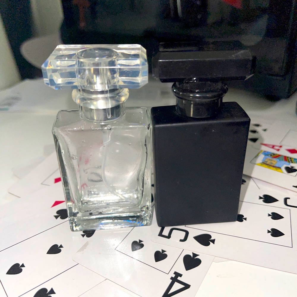 2 pack black and clear atomizer 30mL each